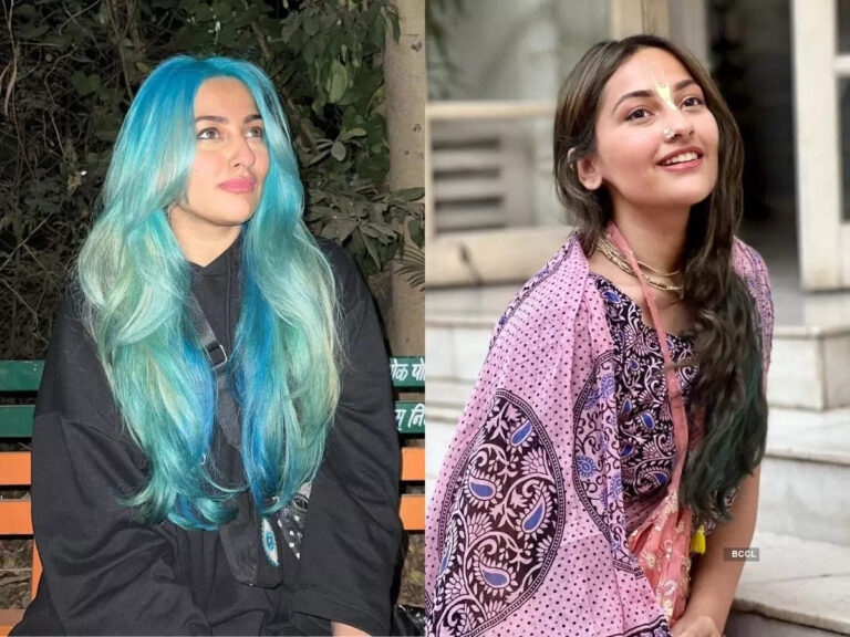 Anupamaa fame Anagha Bhosale dyes her hair blue; a glimpse of how she is reshaping life with spirituality after quitting showbiz