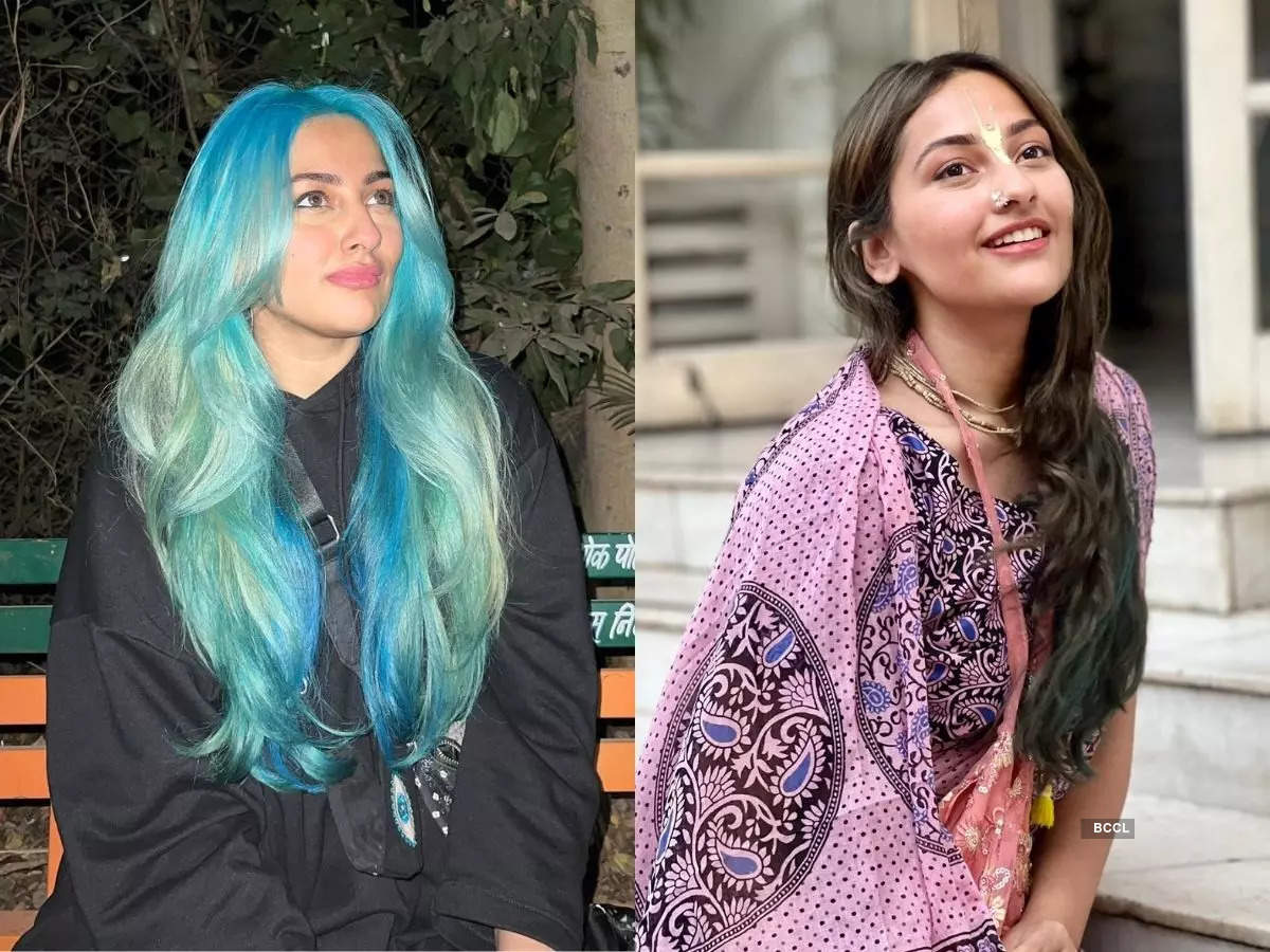 Anupamaa fame Anagha Bhosale dyes her hair blue; a glimpse of how she is reshaping life with spirituality after quitting showbiz