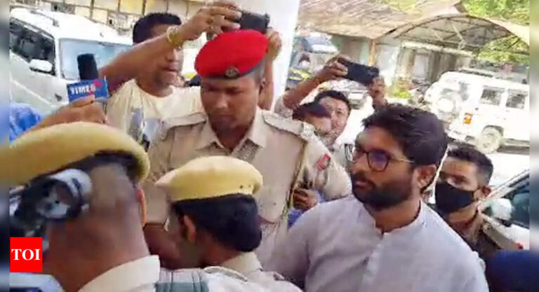 Mevani gets bail, re-arrested on another charge