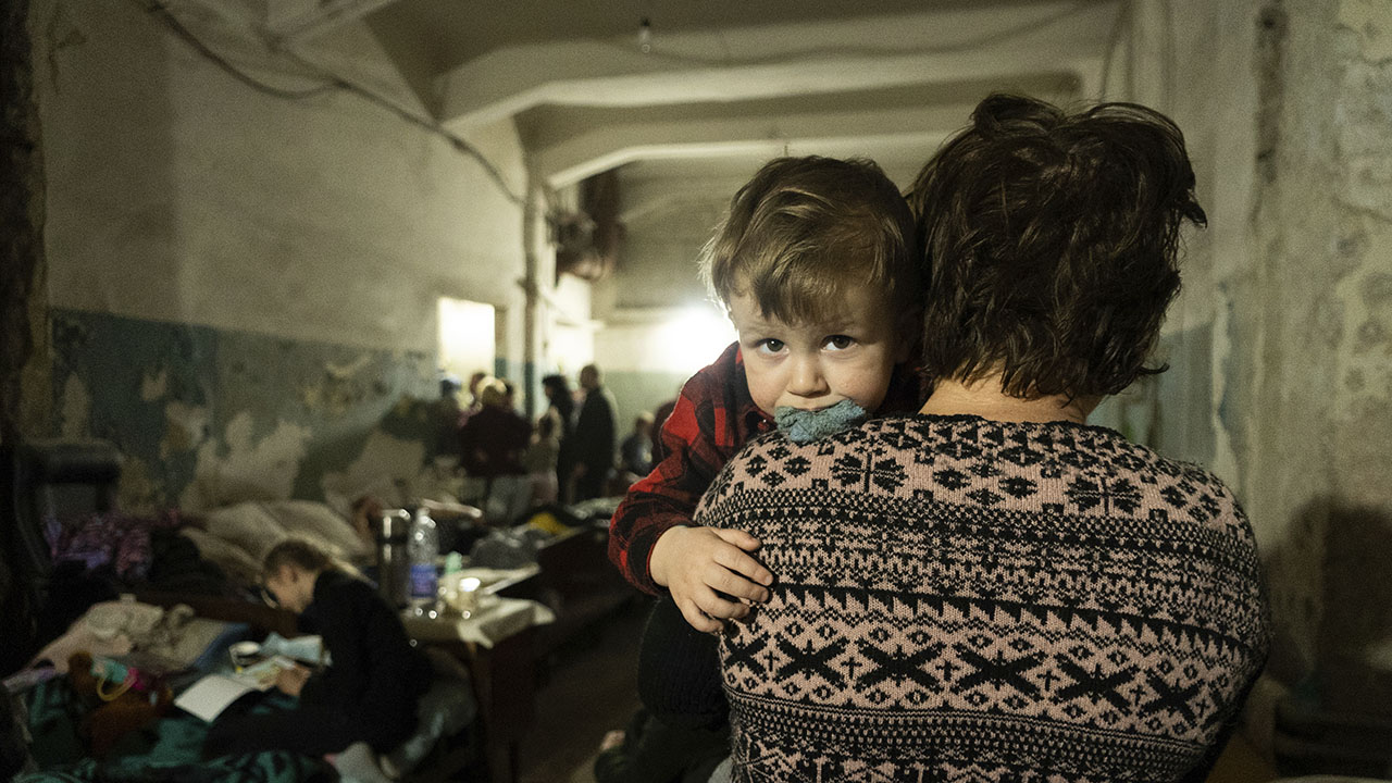 Mothers trapped under Mariupol steel plant beg for evacuation: 'We are at the brink of starvation'