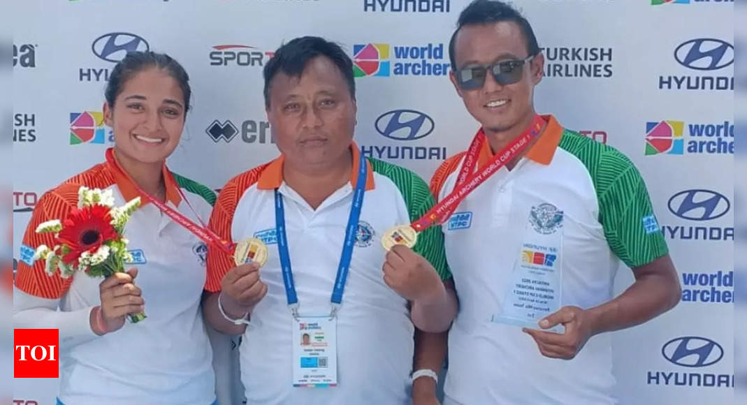 World Cup Stage 1: First ever mixed team triumph for Rai-Ridhi; India ends campaign with two gold medals