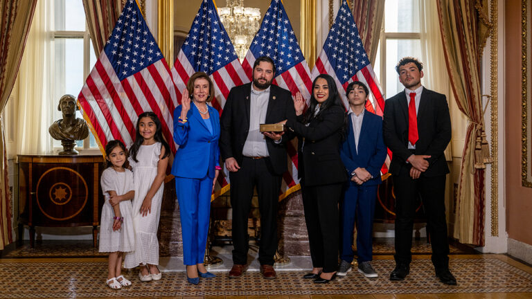 Texas GOP Rep. Mayra Flores says Speaker Nancy Pelosi 'pushed’ her daughter during photo op
