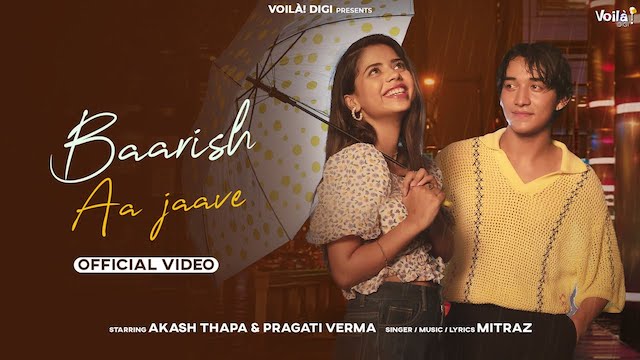 Baarish Aa Jaave Lyrics Mitraz